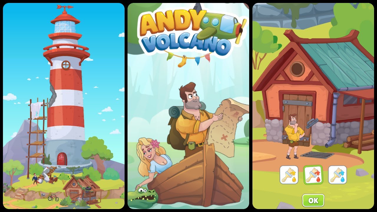 Andy Volcano Tile Match Story IPA v1.5.4 (Infinite Coins, Stars, Bombs ...