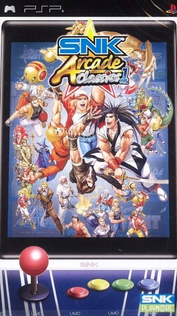 SNK Arcade Classics Vol 1 PSP