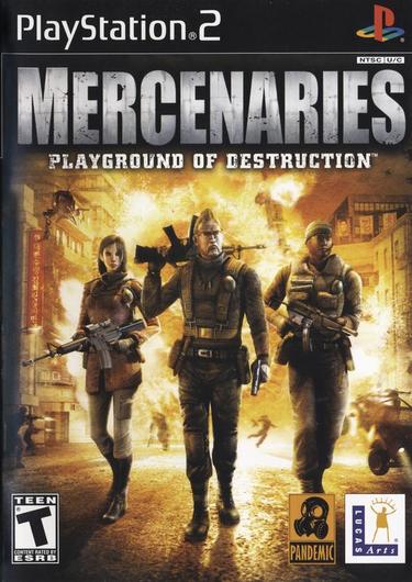 Mercenaries Playground Of Destruction PS2