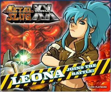 Metal Slug XX Leona Character PSP