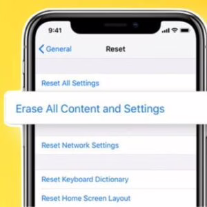 How to erase all content and settings on iPhone iPad