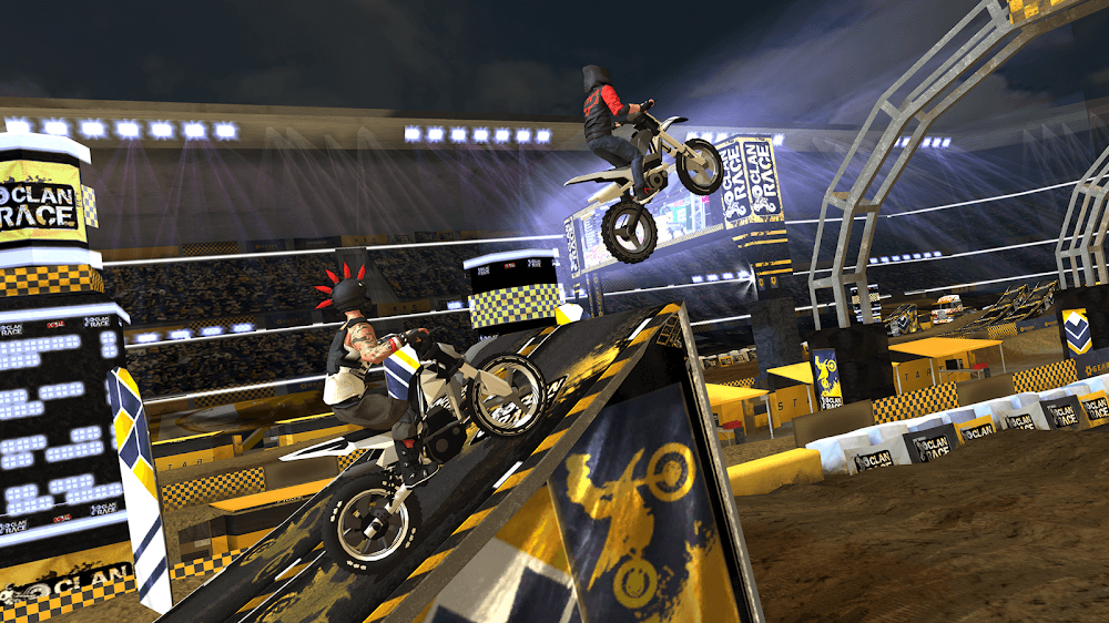 Clan Race PVP Motocross races