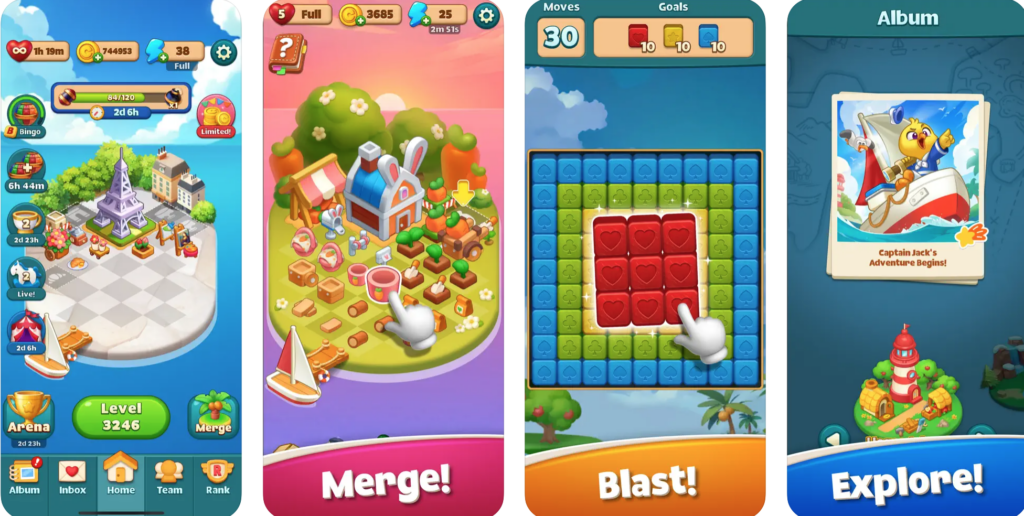 Merge & Blast: Dream Island