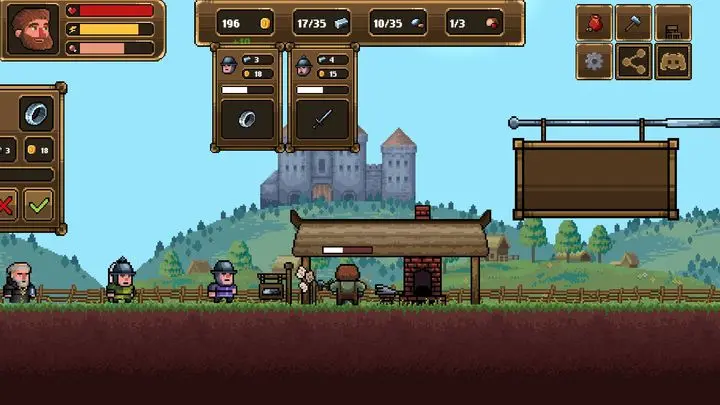 Hammer & Steel: idle business 