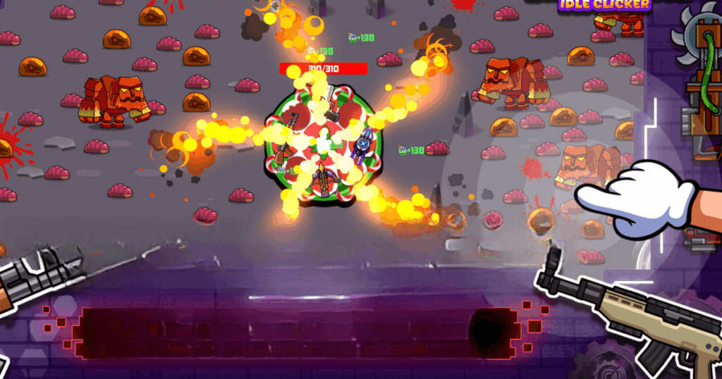 Idle Rabbit Shooting Games