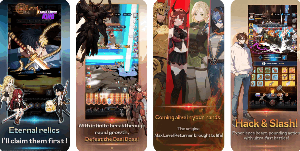 Max Level Idle