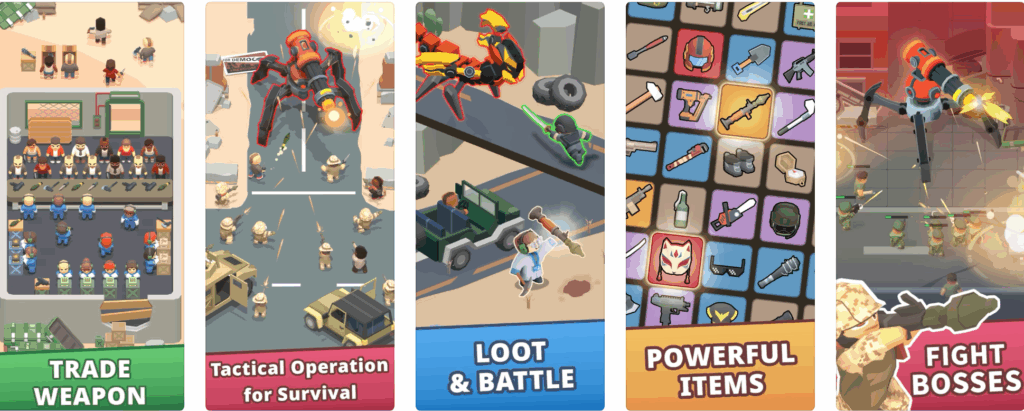 Idle Army: Trading Weapons