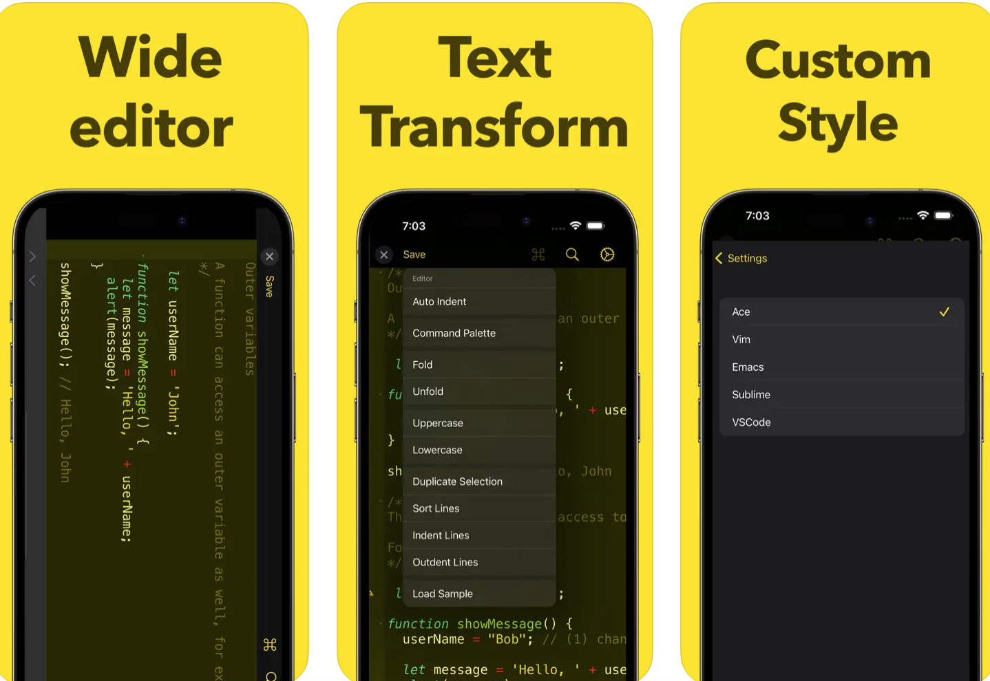 JavaScript Coding Editor IDE