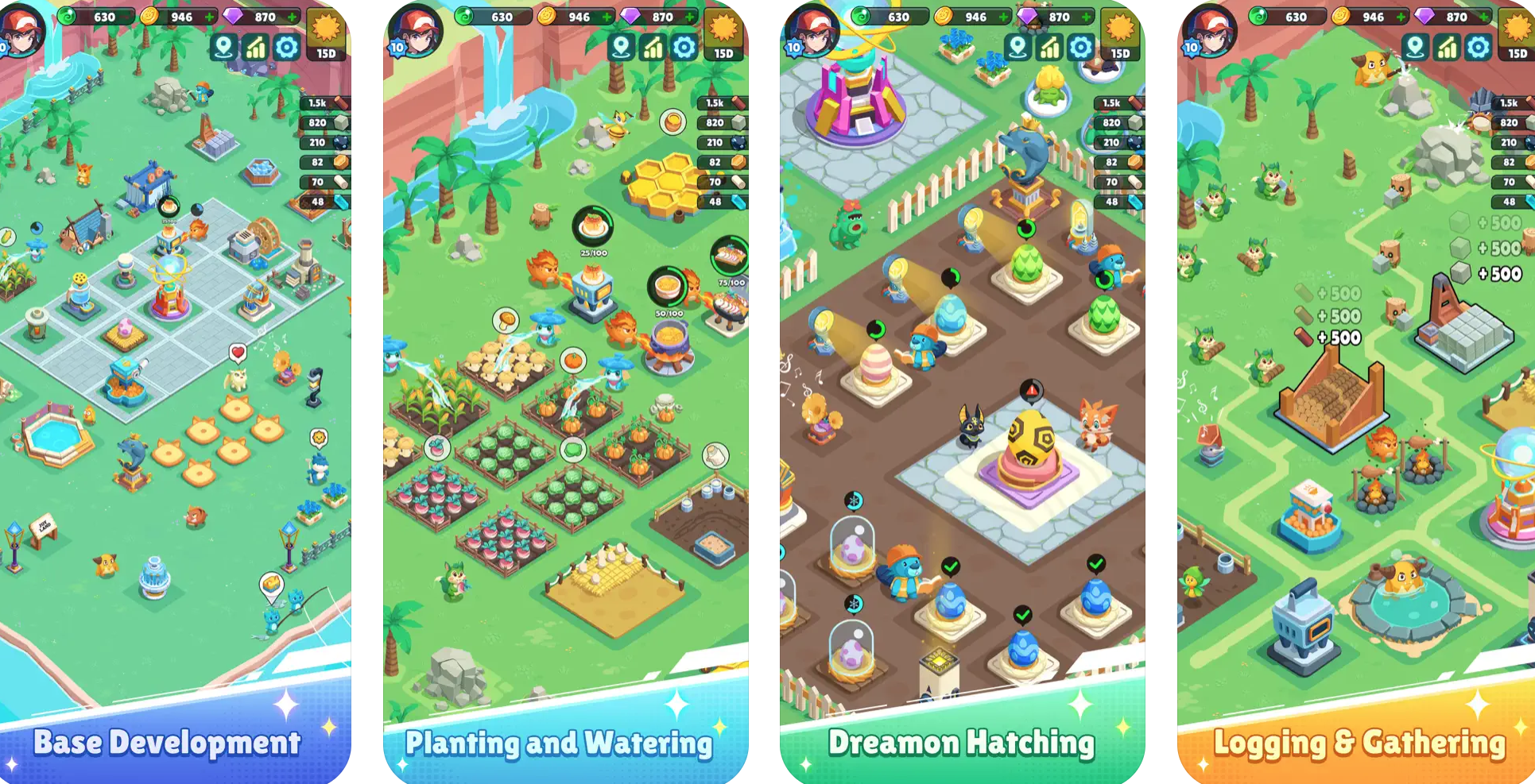 Idle pocket monster:pet island