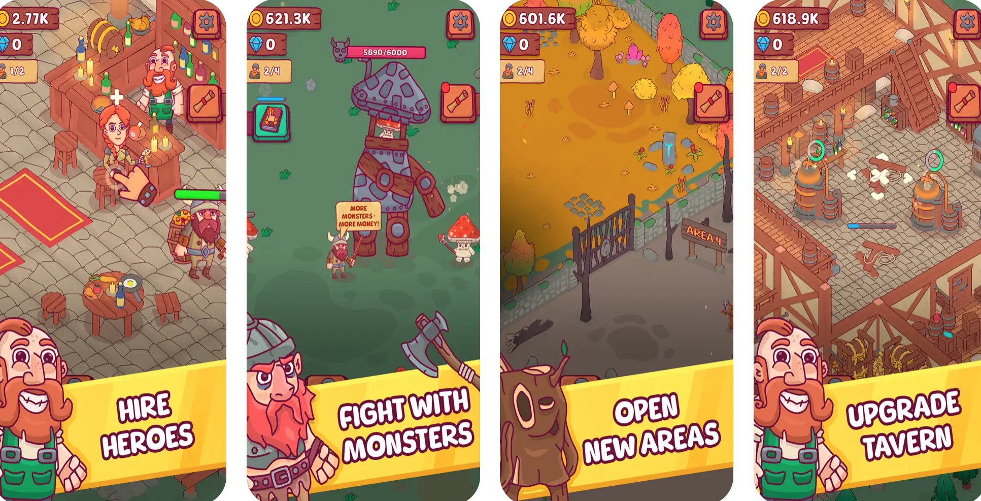 Heroes Tavern: Idle Pub Tycoon