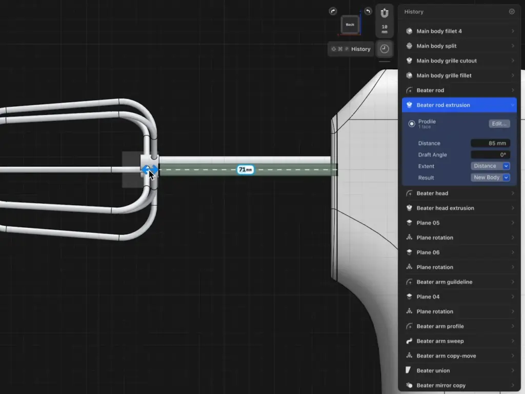 Shapr 3D CAD modeling