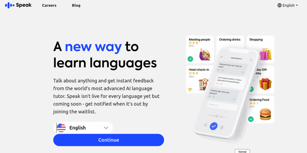 Speak Language Learning