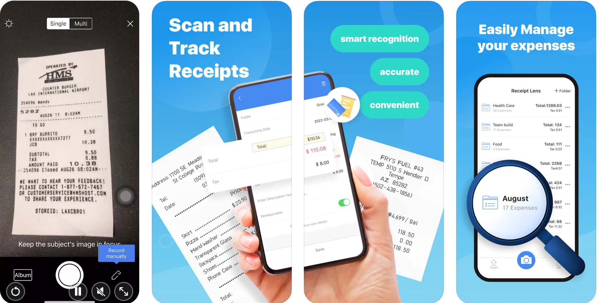 Receipt Lens - Expense Tracker