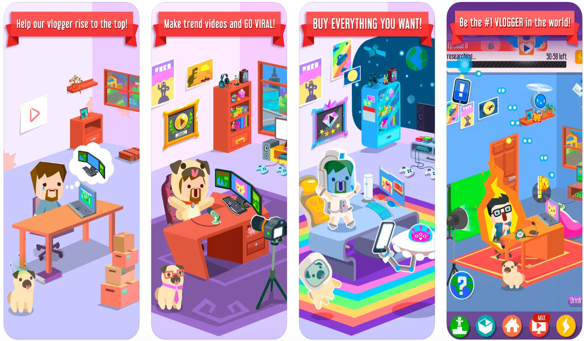 Vlogger Go Viral: Tycoon Tuber