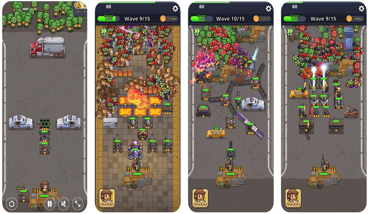 Zombie ‌Fortress Trap Defense