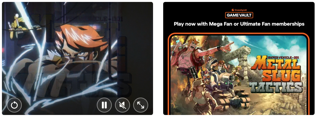 Crunchyroll Metal Slug Tactics