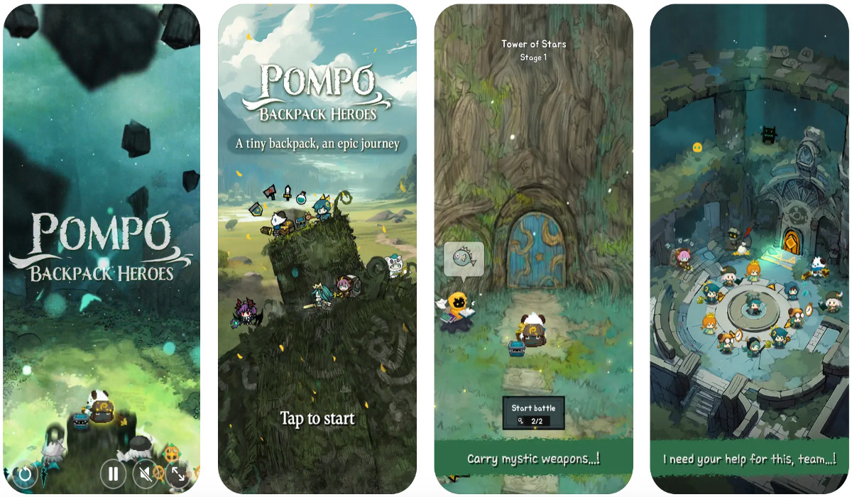 Pompo: Backpack Heroes