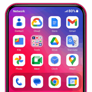 HiPhone Launcher OS Phone:Fast APK