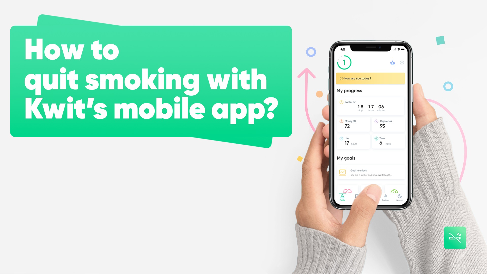 Quit smoking for good – Kwit IPA MOD v4.27.9 (Unlocked) iOS