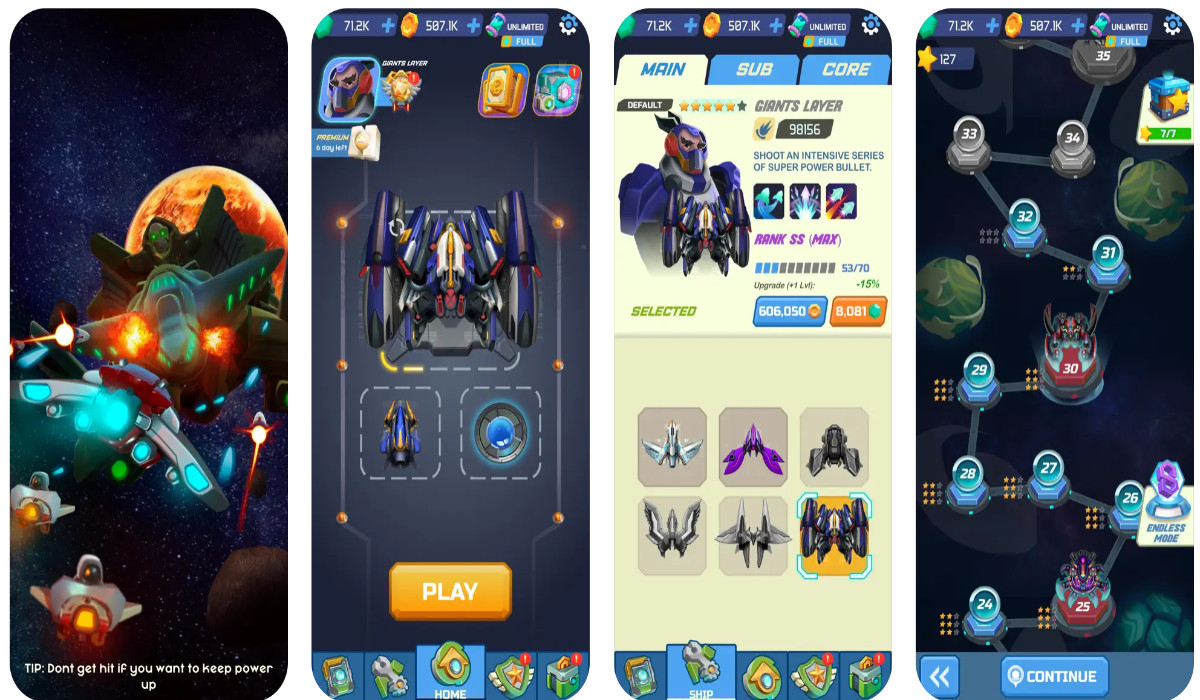 Galaxy Pirates - space attack