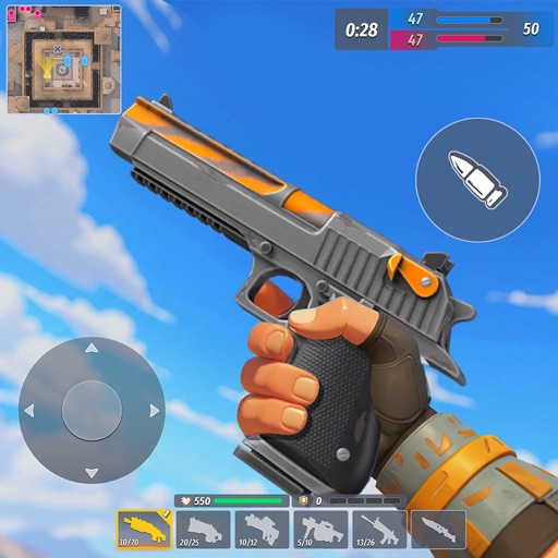 Contra Guns－PVP Shooting Game IPA v1.30 (No Spread) For iOS