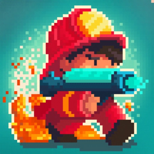 Firefighter: pixel shooter IPA v0.0.7 (One Hit Kill) For iOS