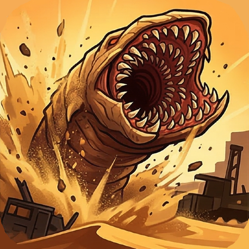 Desert Worm Idle RPG APK v0.6.2 (INCREASED GOLD, UNLIMITED STATS UPGRADE) For Android