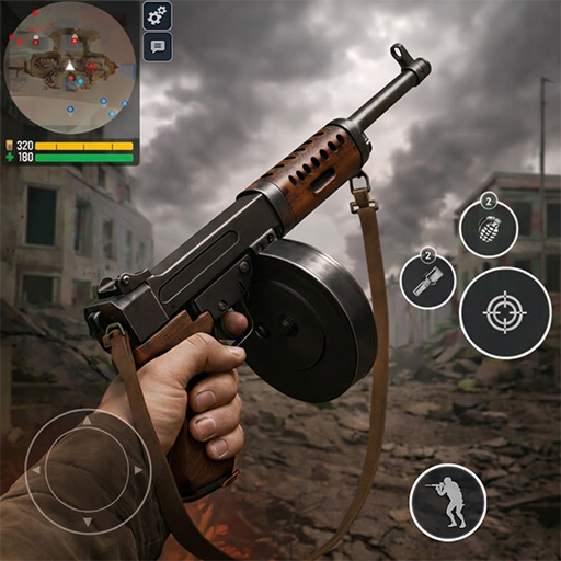 World War 2－FPS Shooting Games APK v4.90 (ESP LINES, BOX, NAMES, DISTANCE, ROBLOX DRAW, DRAW CORNER 3D, DRAW BOX 3D) For Android