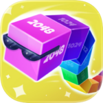 Cube Arena 2048: Worm io Games