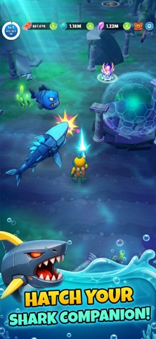 Aqua Hero : Deep Survival screenshot