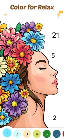 Color Aura: Paint by Number screenshot
