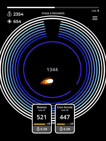 Idle Ball Escape: Smash Rings screenshot