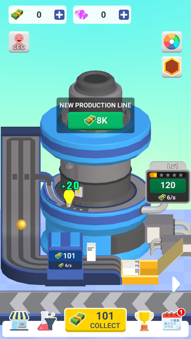 Idle Light Bulb screenshot
