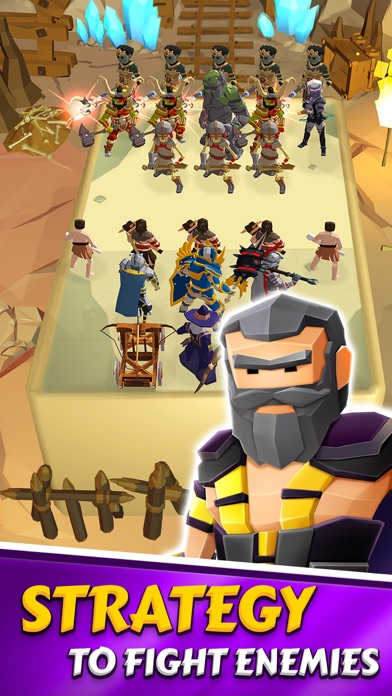 Merge Battle War Strategy Game screenshot