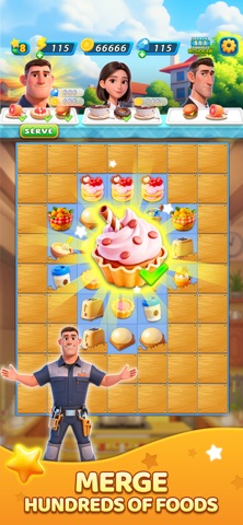 Merge Bistro: Yummy Fusion screenshot
