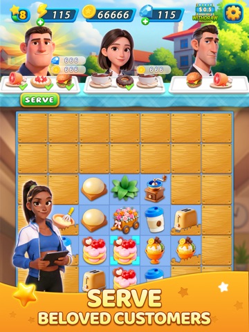 Merge Bistro: Yummy Fusion screenshot