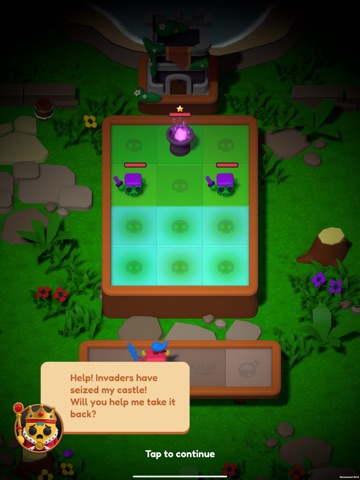 Mini Realm: Merge & Battle screenshot