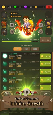 Super Arrow AFK: Skill Combos screenshot