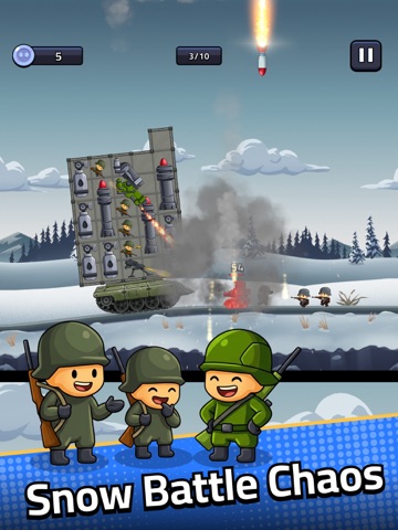 Tank Defense: Merge Attack screenshot
