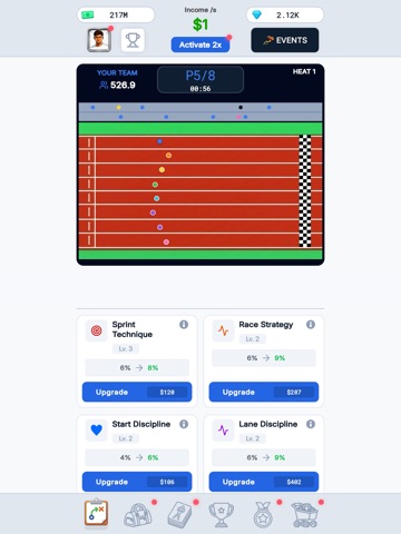 Track Star - Team Manager Idle screenshot