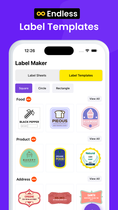 AI Label Maker: Label Printer screenshot 1