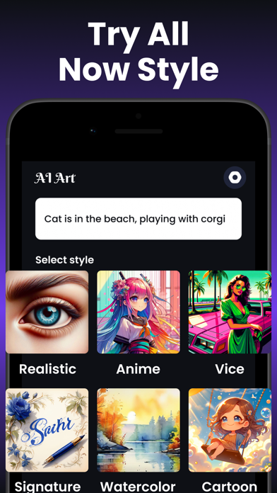 AIArt : Text to AI Image Maker screenshot 4