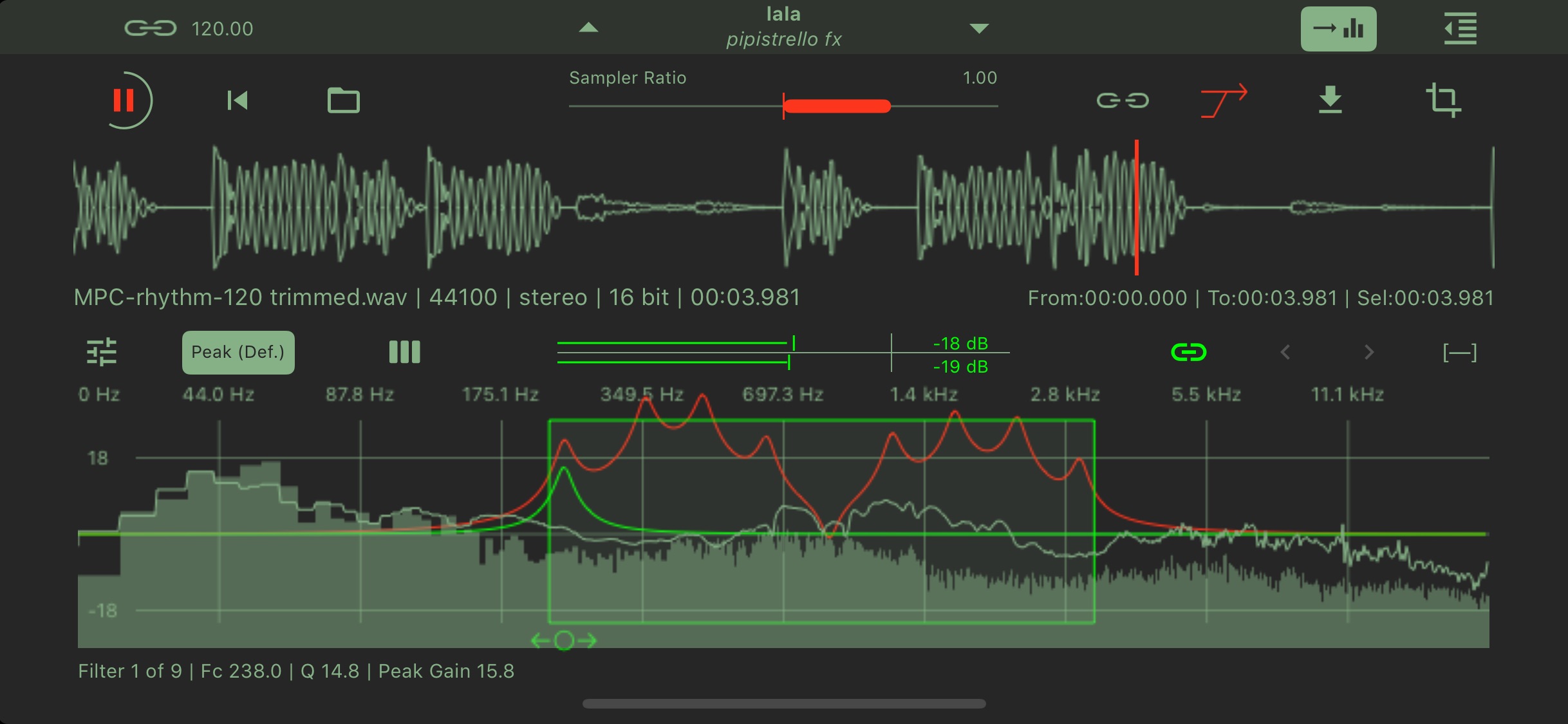 apeFilter screenshot 1