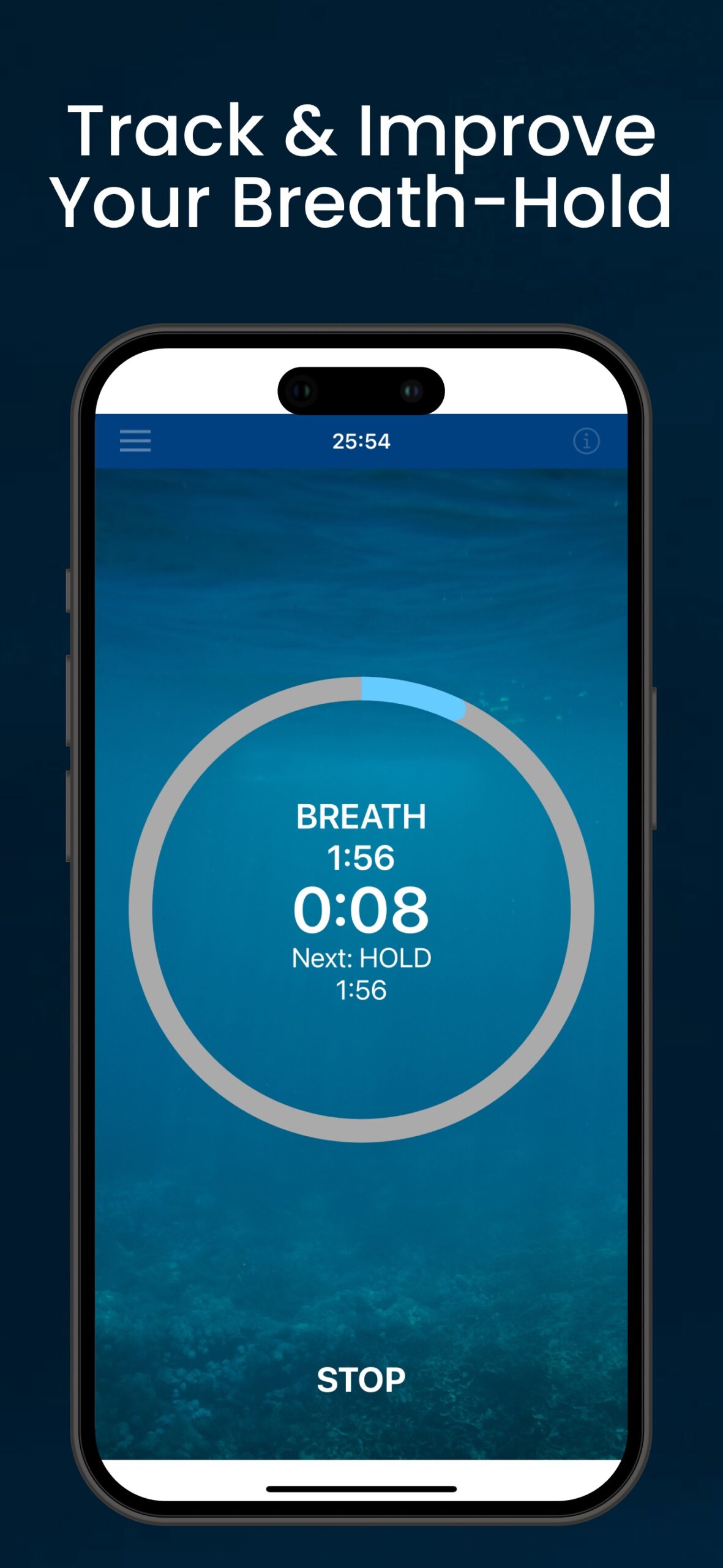 Apnea Tables Freediving Coach screenshot 1