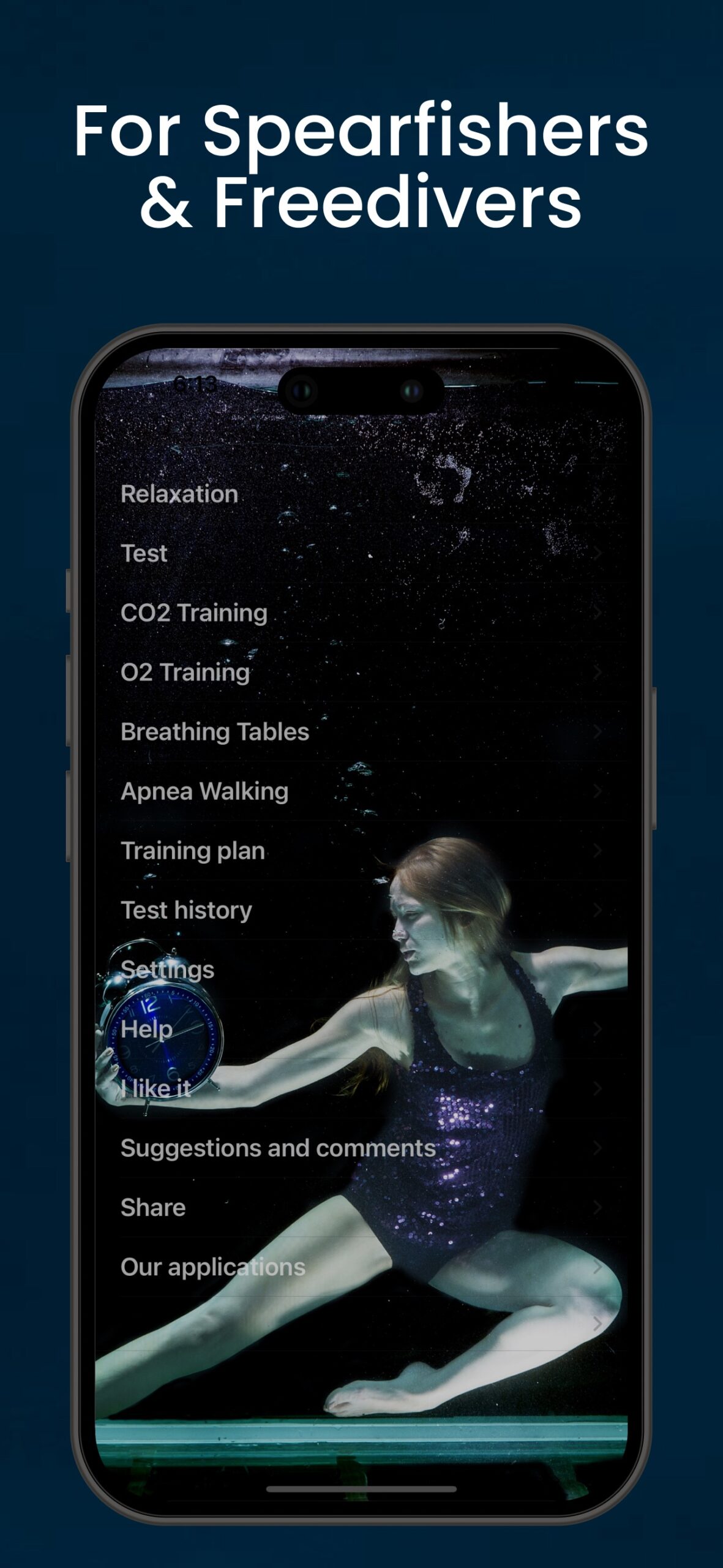 Apnea Tables Freediving Coach screenshot 2