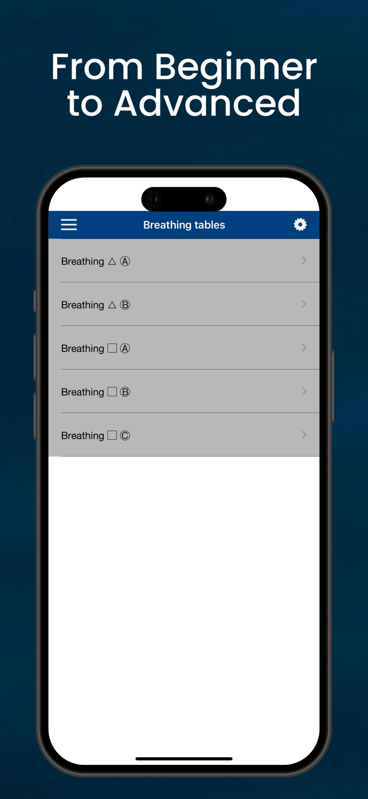 Apnea Tables Freediving Coach screenshot 5