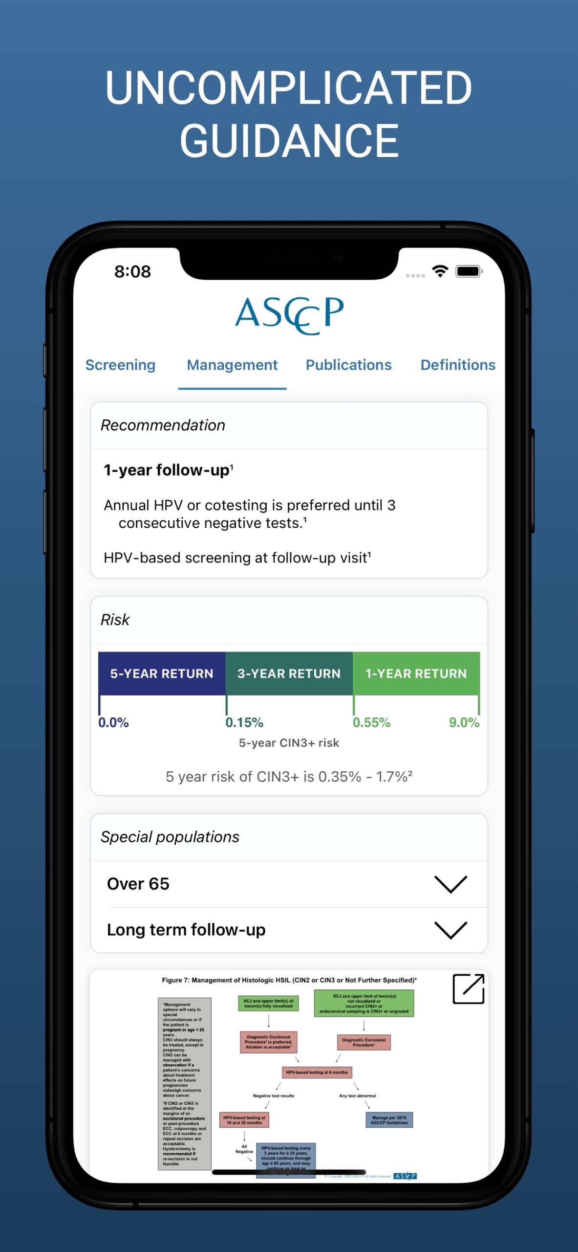 ASCCP Management Guidelines screenshot 4
