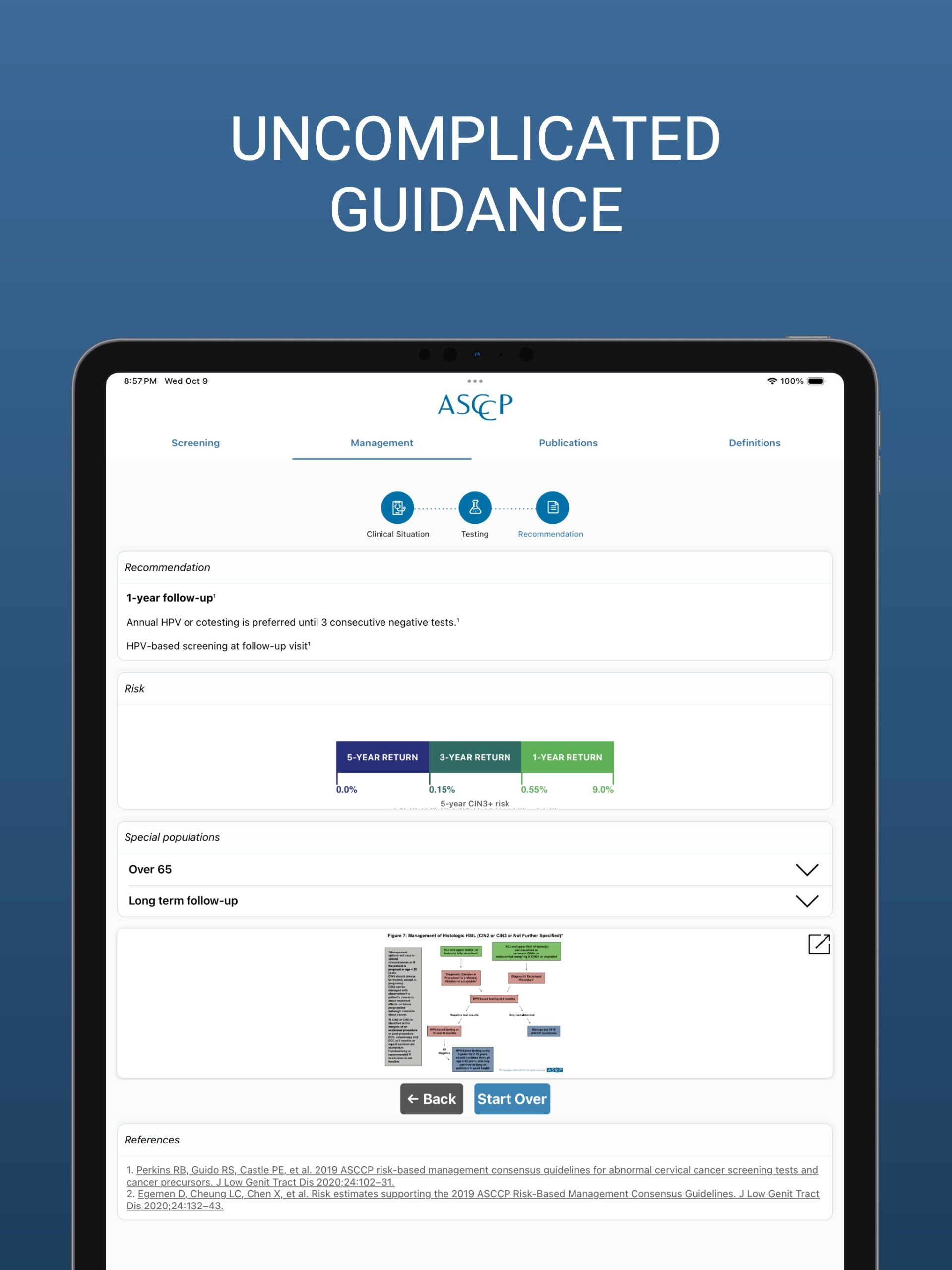 ASCCP Management Guidelines screenshot 8