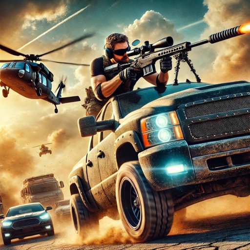 Car Shooting & Racing Game IPA v2.5 For iOS