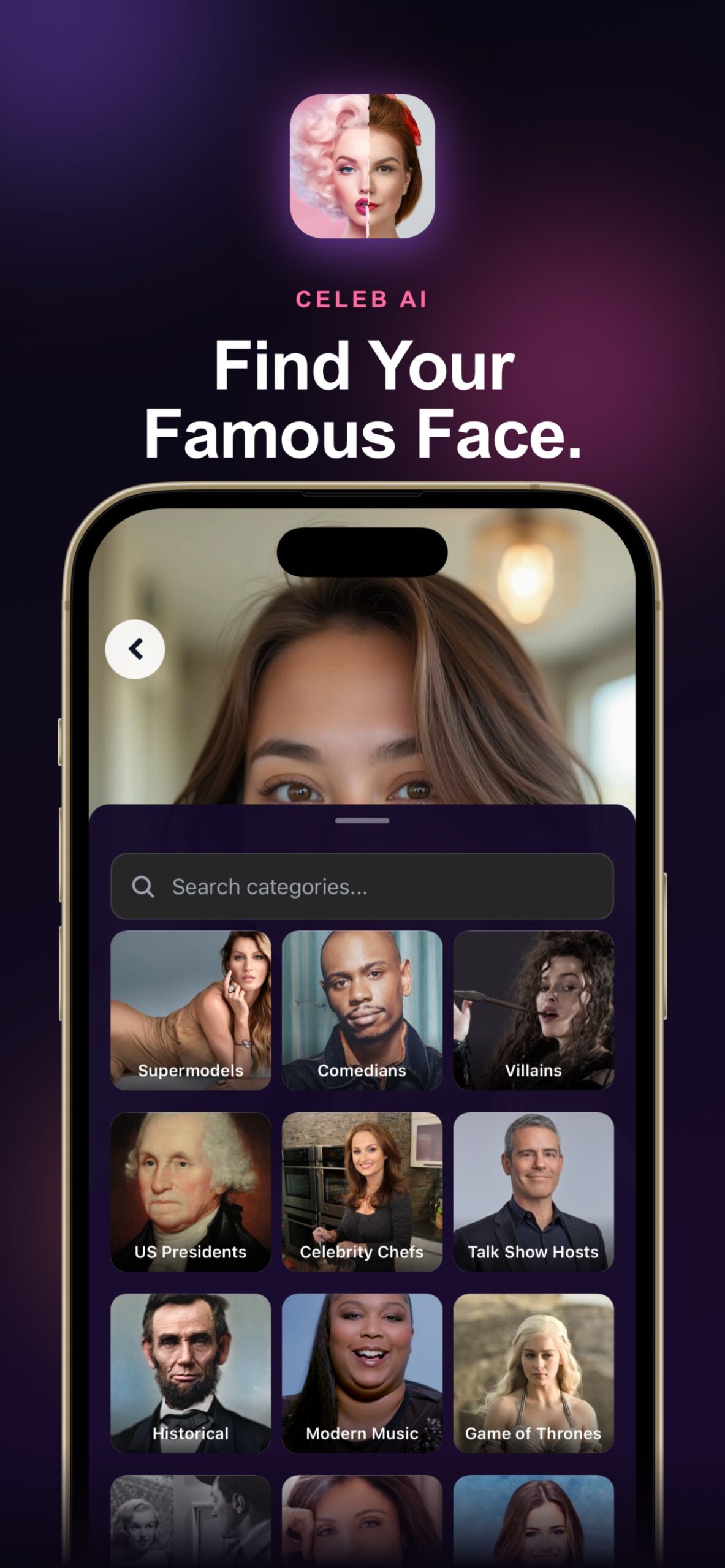 Celeb AI: Celebrity Look Alike screenshot 1